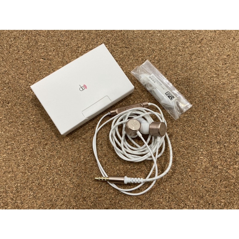 Tai nghe zin chính hãng  LG Tuned by AKG chính hãng bóc máy jack 3.5mm màu vàng đồng