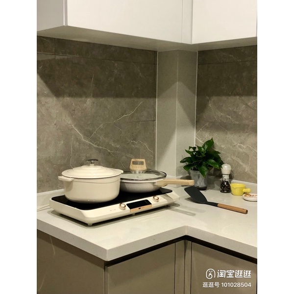 Bếp từ đôi QG của Anh- bản cao cấp có kèm khay nướng - Cáo đeo nơ