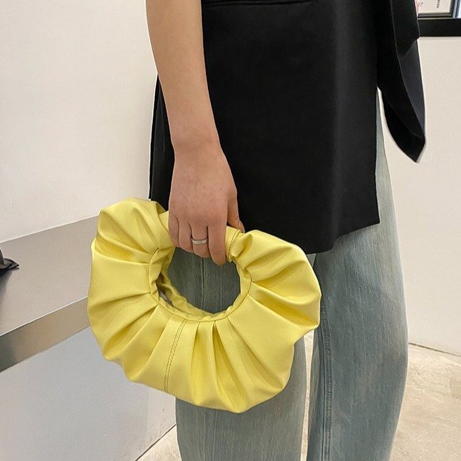 Túi Xách Da Mềm Hình Tròn Thời Trang Xuân Hè Cho Nữ 2022