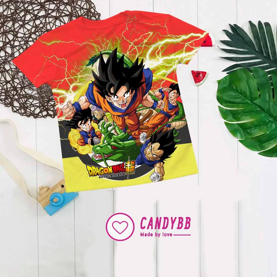 Áo thun 3D Songoku - 7 viên ngọc rồng