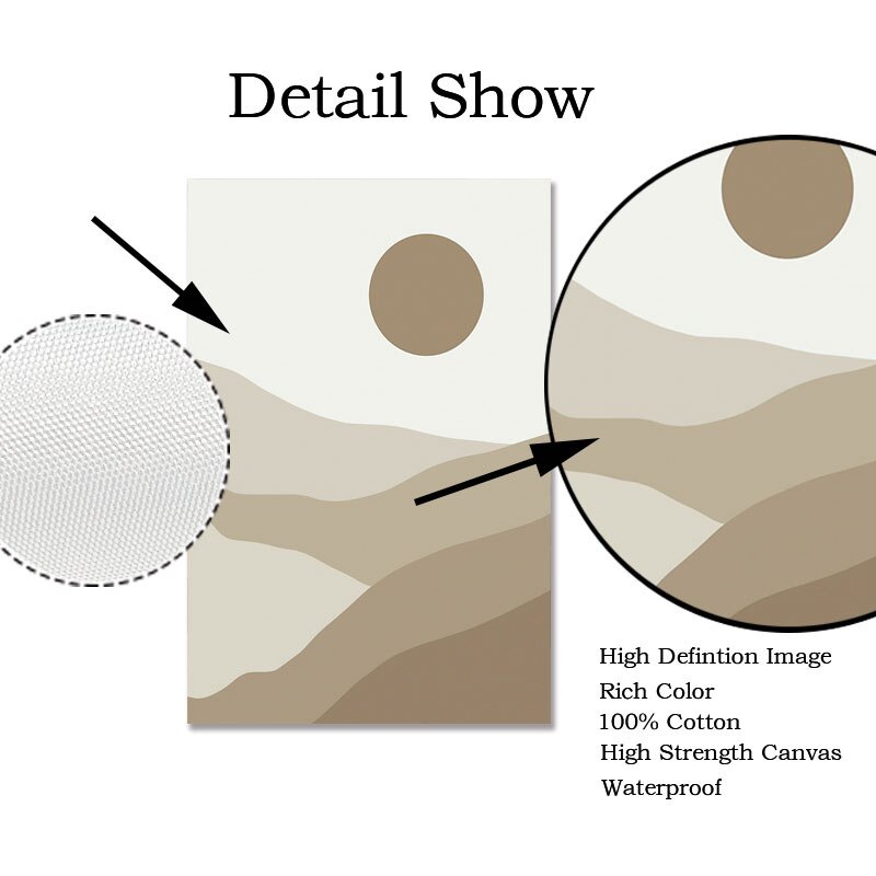 Tranh vải bạt treo tường trang trí phòng khách phong cách Bắc Âu nhiều mẫu nghệ thuật