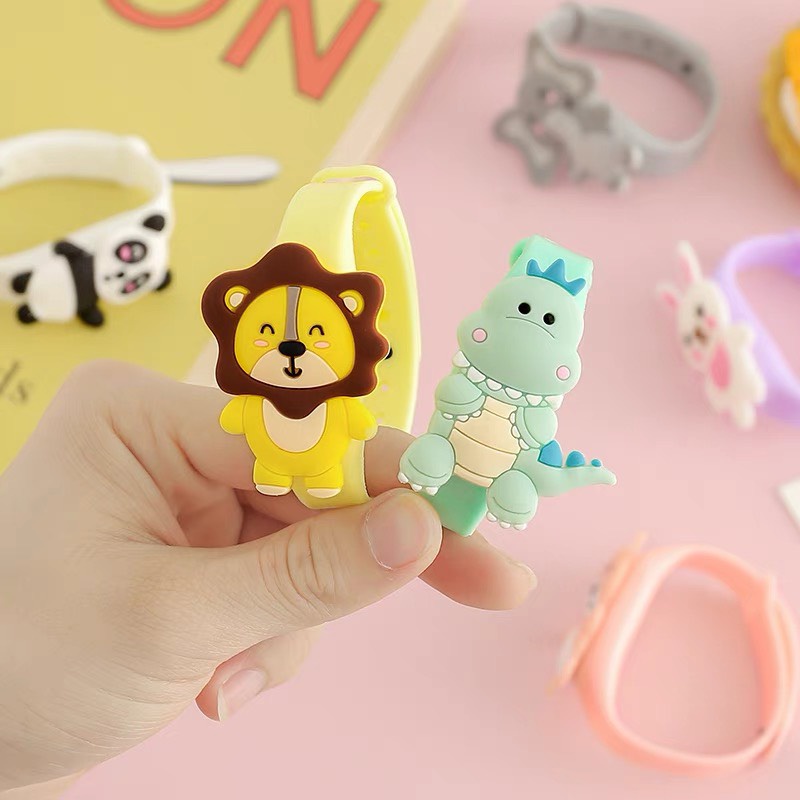 Vòng Đeo Tay Chống Muỗi Hình Thú Dễ Thương Cho Bé - Mẫu Mới 2022 - Chất Liệu An Toàn Cho Bé Sóc_Toystore0