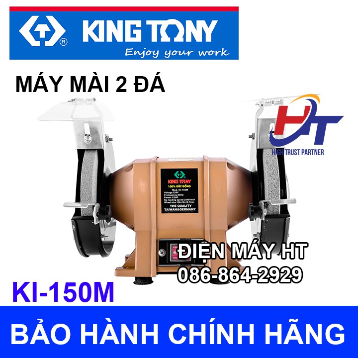 Máy mài 2 đá KINGTONY đá 150 KI-150M