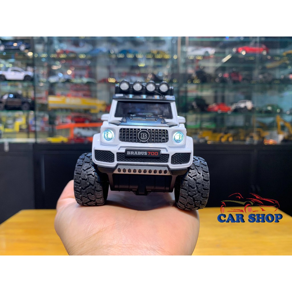 Mô hình xe Mercedes-Benz G700 Brabus OFFROAD tỉ lệ 1:32 Double Horses