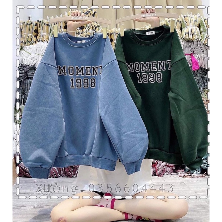 Áo Sweater 1998 form rộng tay bồng
