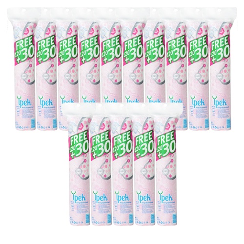 Combo 15 Bông tẩy trang Ipek Thổ Nhĩ Kỳ mềm mịn150 miếng