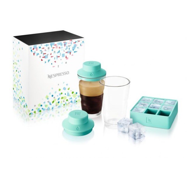 Bộ ly uống cà phê Nespresso Glass shaker