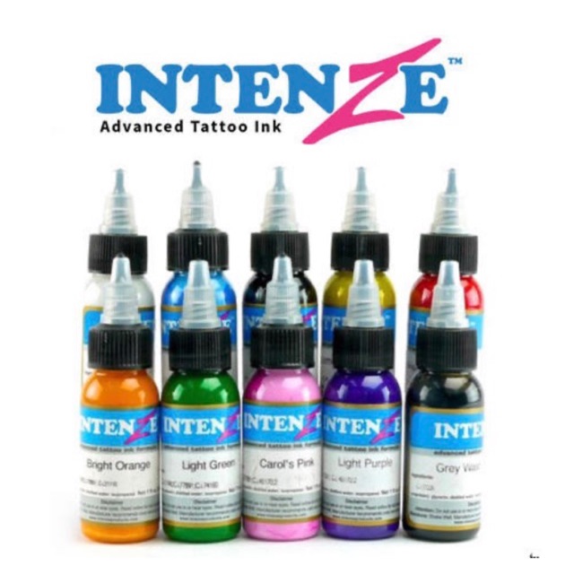 Mực xăm hình giá rẻ intenze 30ml