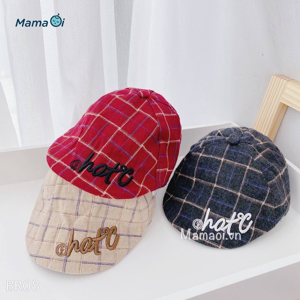 BRTH NÓN BÊ RÊ CÔNG TỬ SIÊU DỄ THƯƠNG CHO BÉ CỦA MAMAOI - THỜI TRANG CHO BÉ