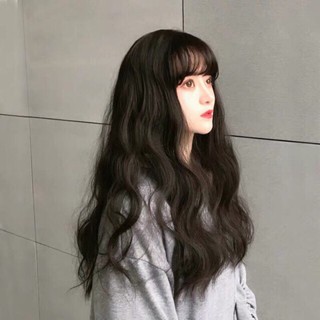 Tóc giả sóng nguyên đầu💄FREESHIP💄Tóc giả nguyên đầu xù dài