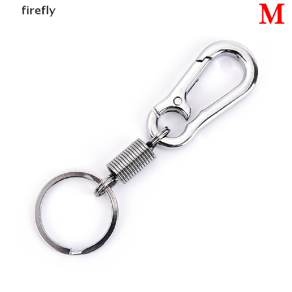 Móc khóa hình quả bóng bằng thép không gỉ cao cấp