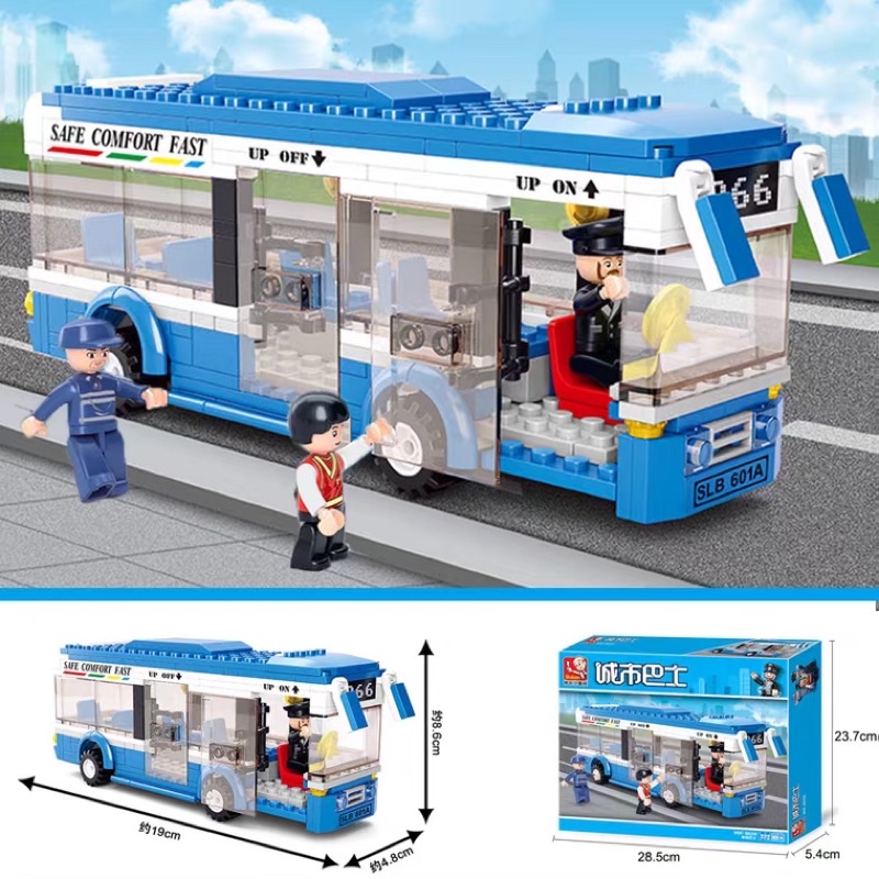 MÔ HÌNH LẮP RÁP LEGO XE BUS