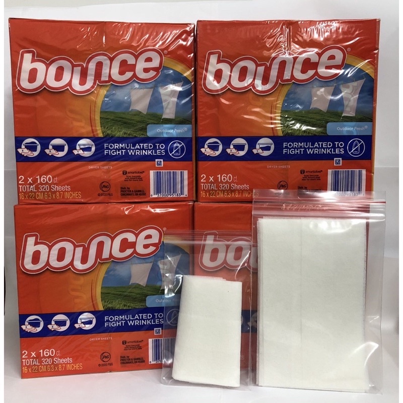 Tách lẻ Giấy Thơm Quần Áo Bounce Làm Mềm Vải, Thơm Phòng, Khử Mùi Nhà Vệ Sinh, Xe Hơi