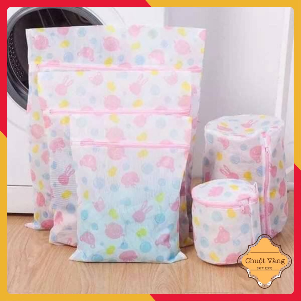Set 5 túi lưới giặt đồ đủ kích cỡ