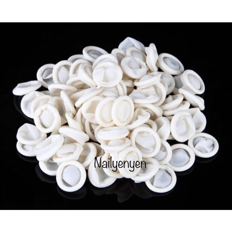 Bao tay ngón cao su bịch 180 - 200 cái