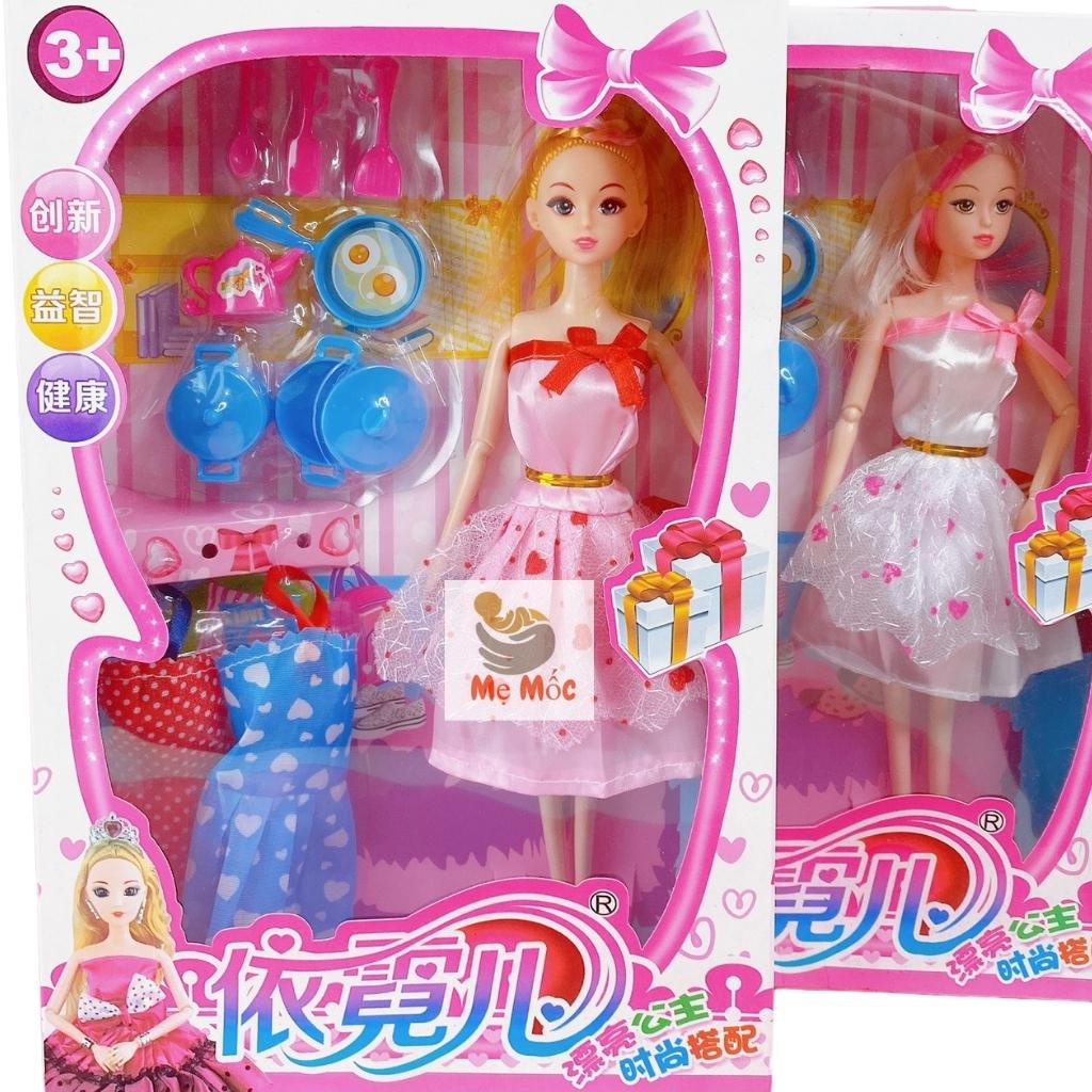 Búp Bê Đồ Chơi Barbie Kèm Quần Áo Và Phụ Kiện Cho Bé Gái Thỏa Sức Sáng Tạo - Shop Mẹ Mốc ,BBB