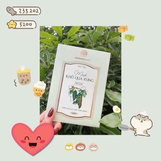 [Freeship kèm quà] Mặt nạ khổ qua rừng Lemon mask handmade
