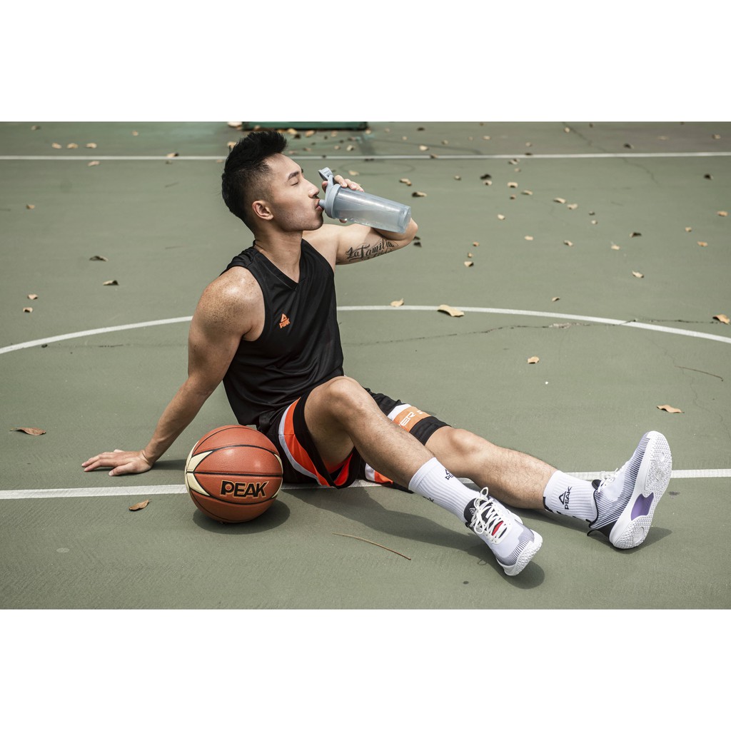 Giày Bóng Rổ Outdoor Chính Hãng PEAK Basketball E12061A, Chuyên dụng cho Bóng Rổ, Độ Bền Cao