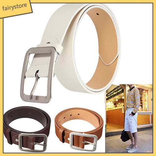 Thắt lưng chất liệu da PU thiết kế đơn giản dành cho nam