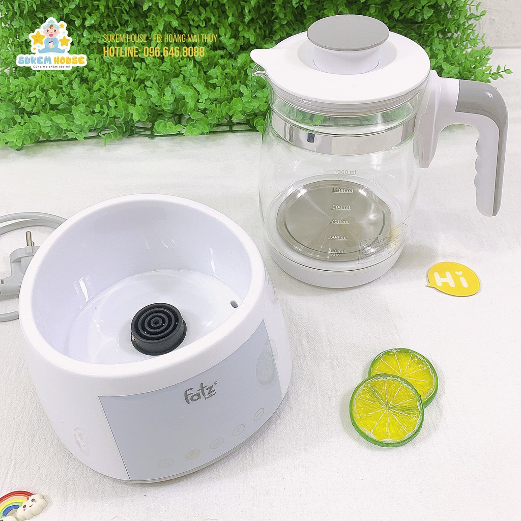 [BẢO HÀNH CHÍNH HÃNG] Máy đun - hâm nước pha sữa điện tử Fatz Baby QUICK 7 FB3521TK