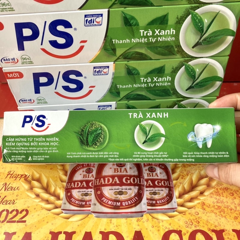 Kem Đánh Răng P/S Bảo Vệ 123 Trà Xanh