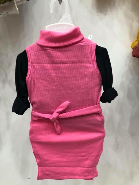 |FAMARAL2 giảm 10k cho đơn 50k|Váy maxi kèm áo giữ nhiệt cho bé gái size 8-20 kg