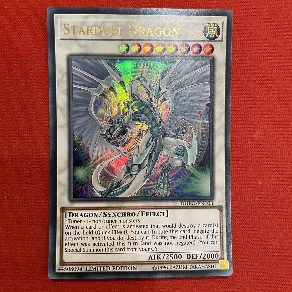 EN]Thẻ Bài Yugioh Chính Hãng] Stardust Dragon - Alternate Art