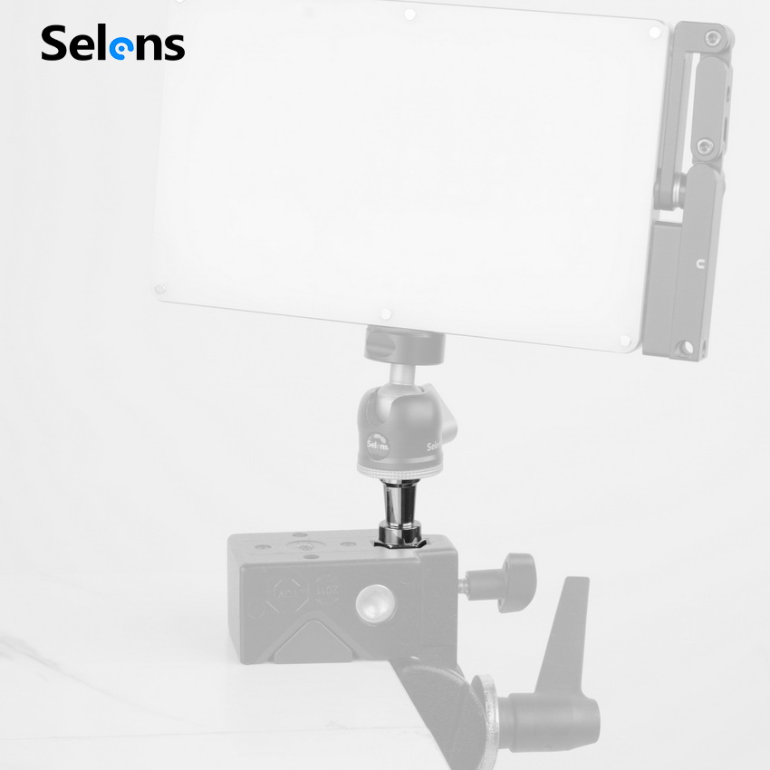 Selens Bộ Chuyển Đổi Vít Lục Giác Ren Xoắn Ốc Có Thể Thay Đổi Giao Diện Cho Máy Ảnh