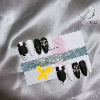 Nail box - Móng up thiết kế : Bong bóng Mickey