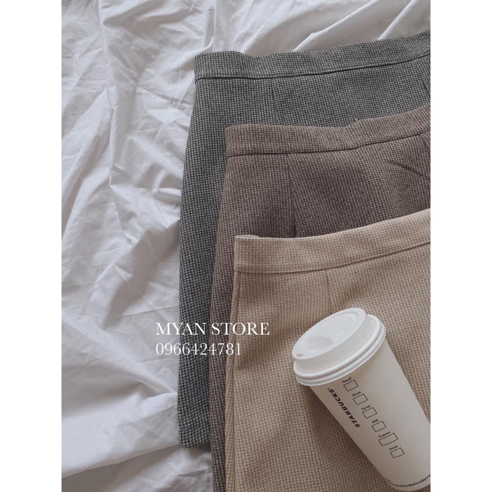 [Mã WARUN27 giảm 12k đơn 99k] Chân váy dạ kẻ nhỏ V10204 | BigBuy360 - bigbuy360.vn