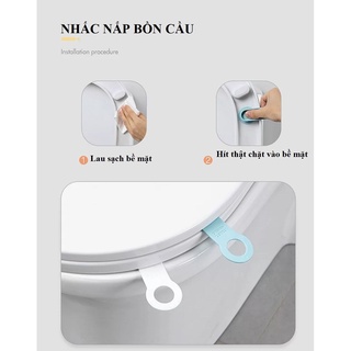 miếng dán nhấc nắp bồn cầu vệ sinh sạch sẽ