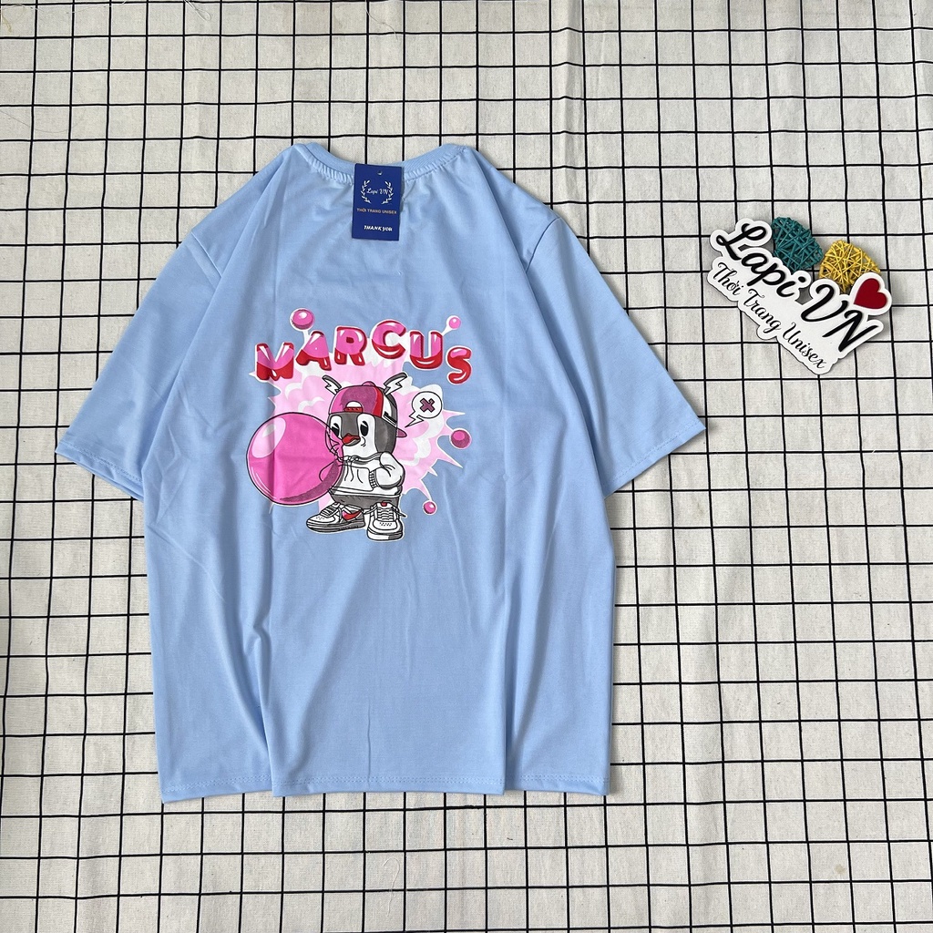Set Bộ In Chữ Unisex MARCUS Quần Đùi 3 Line – Lapi VN, Đồ Mặc Nhà, Freesize Nam Nữ Đều Mặc Được
