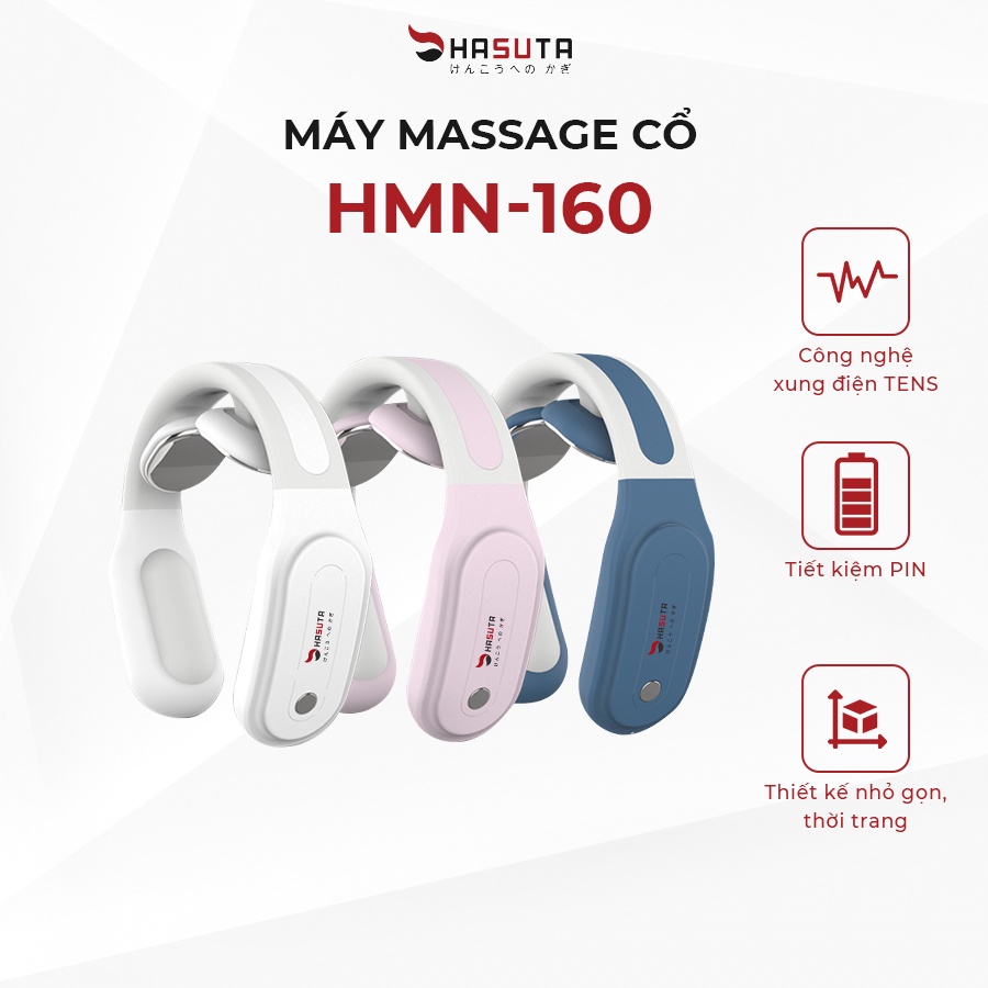 Máy massage cổ HASUTA nhỏ gọn đa tính năng HMN-160