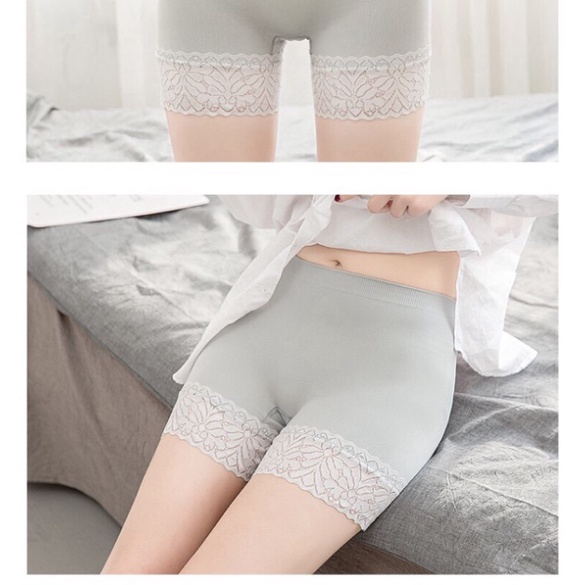 Quần Mặc Trong Váy Nâng Mông Viền Ren Cho Mông Cao Tròn Tự Nhiên-Quần Độn Mông Hàng Đẹp Chất Cotton Cao Cấp Siêu Co Giãn