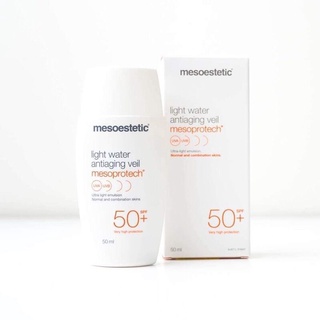 Kem chống nắng Mesoestetic Light Water Antiaging Veil DÀNH CHO DA KHÔ HOẶC DA THƯỜNG 50ML