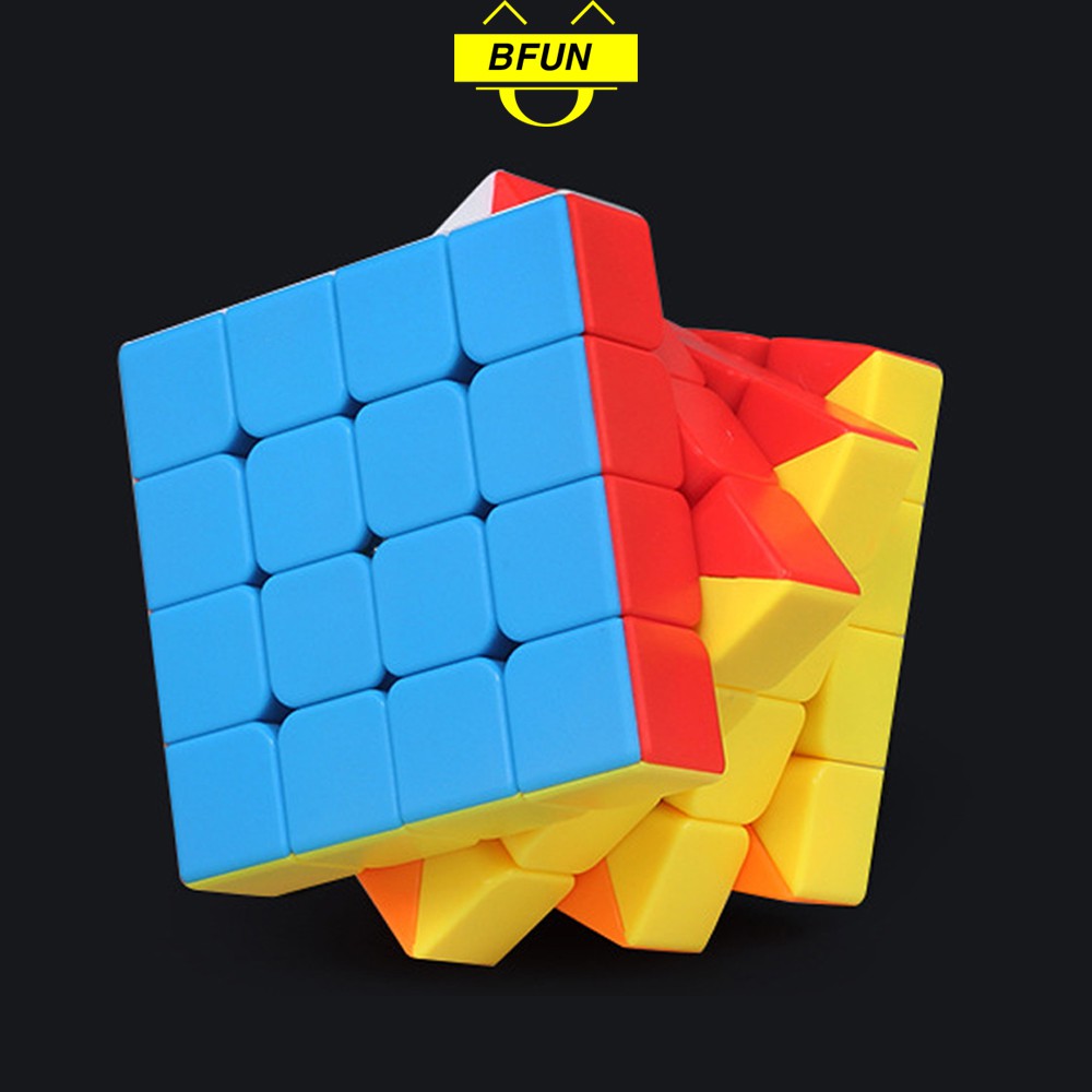 RUBIK 4X4 Không Viền Nhiều Màu - Cục Rubik Cao Cấp Trơn Mượt Giá Rẻ - Đồ Chơi Trẻ Em BFUN