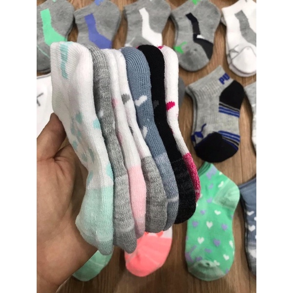 Tất pum cotton cho bé