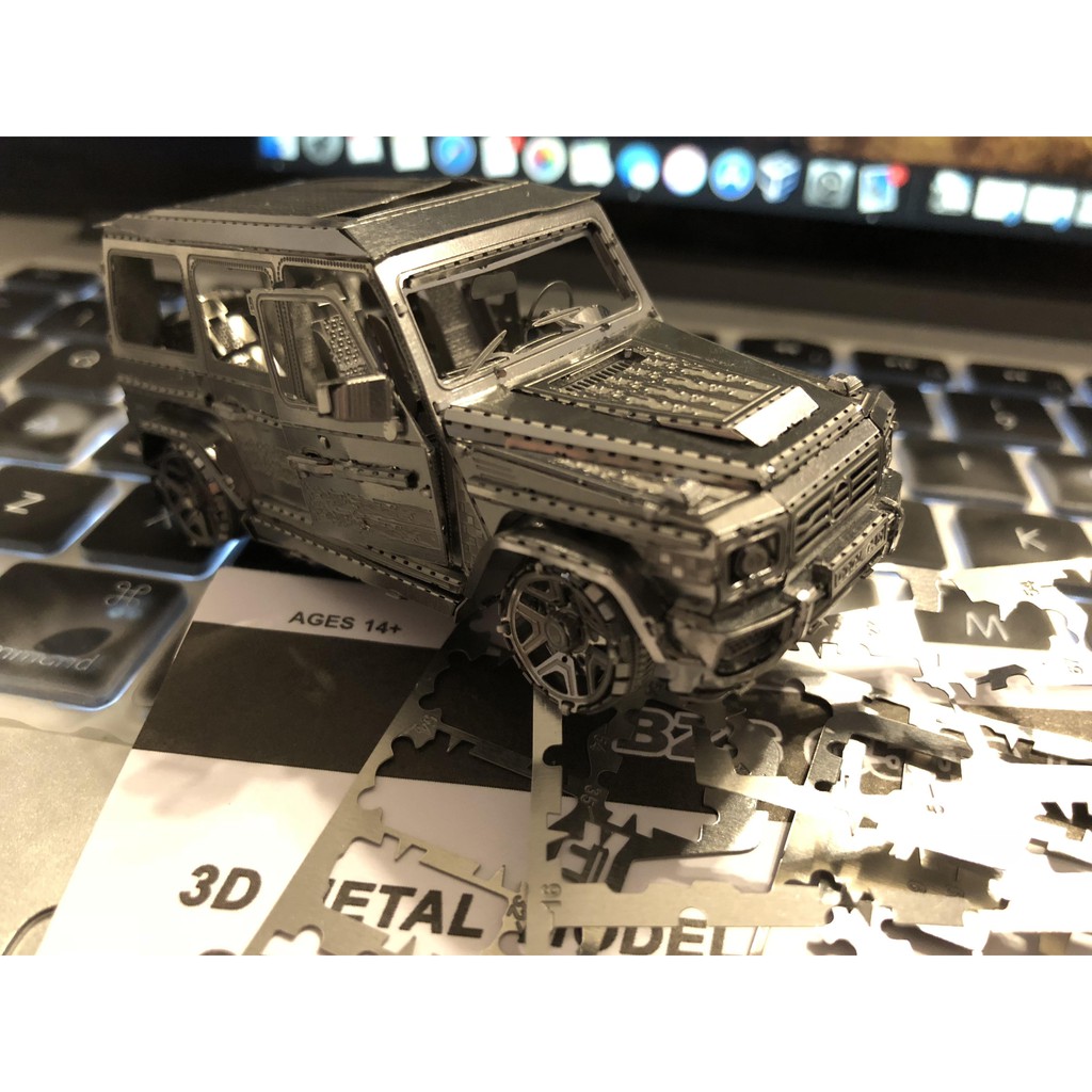 Mô hình 3D kim loại lắp ráp ô tô G500 [Chưa lắp]