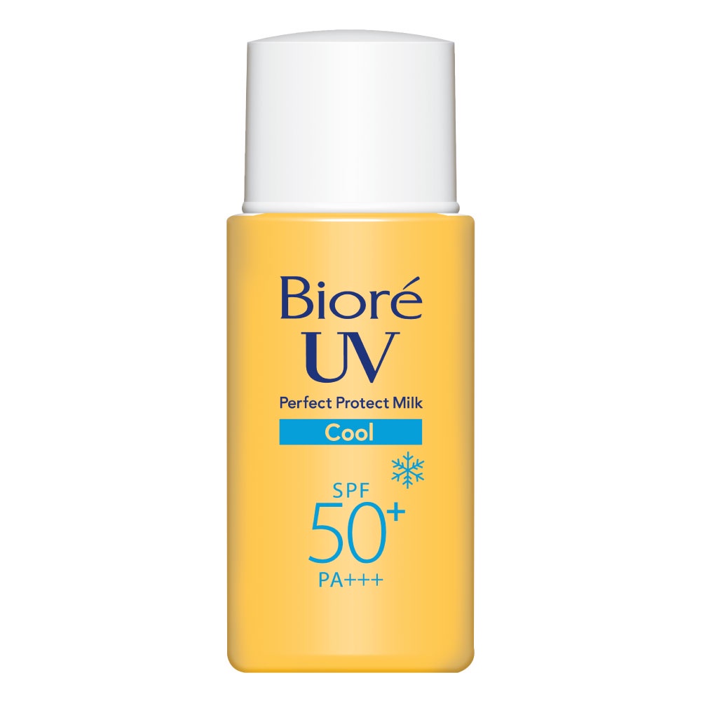 Sữa chống nắng Bioré / Biore 25ml giúp bảo vệ da hoàn hảo SPF 50+ / PA+++ (Mát lạnh, dưỡng ẩm, trắng mịn ngọc trai)