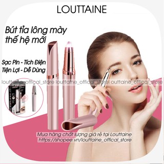 [LOẠI SẠC ĐIỆN] Bút tỉa lông mày lông mũi lông tơ ria mép FlawlessBrows, máy cắt lông cực bén máy khỏe hiệu quả cao