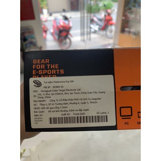 Tai nghe plantronics RIG 500 - Mới 90%