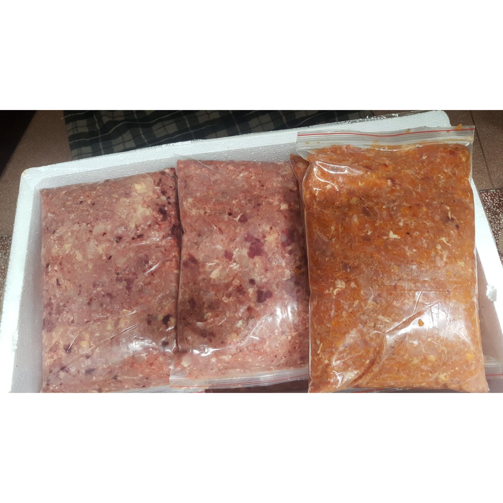 Gà Xay Cho Chó Mèo Hàng Công Ty Túi 1kg