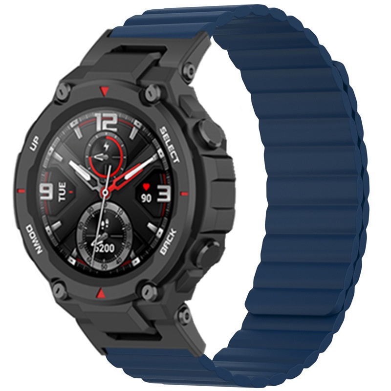 Dây Đeo Thay Thế Chất Liệu Silicon Màu Trơn Cho Huami Amazfit T-Rex / T Rex Pro