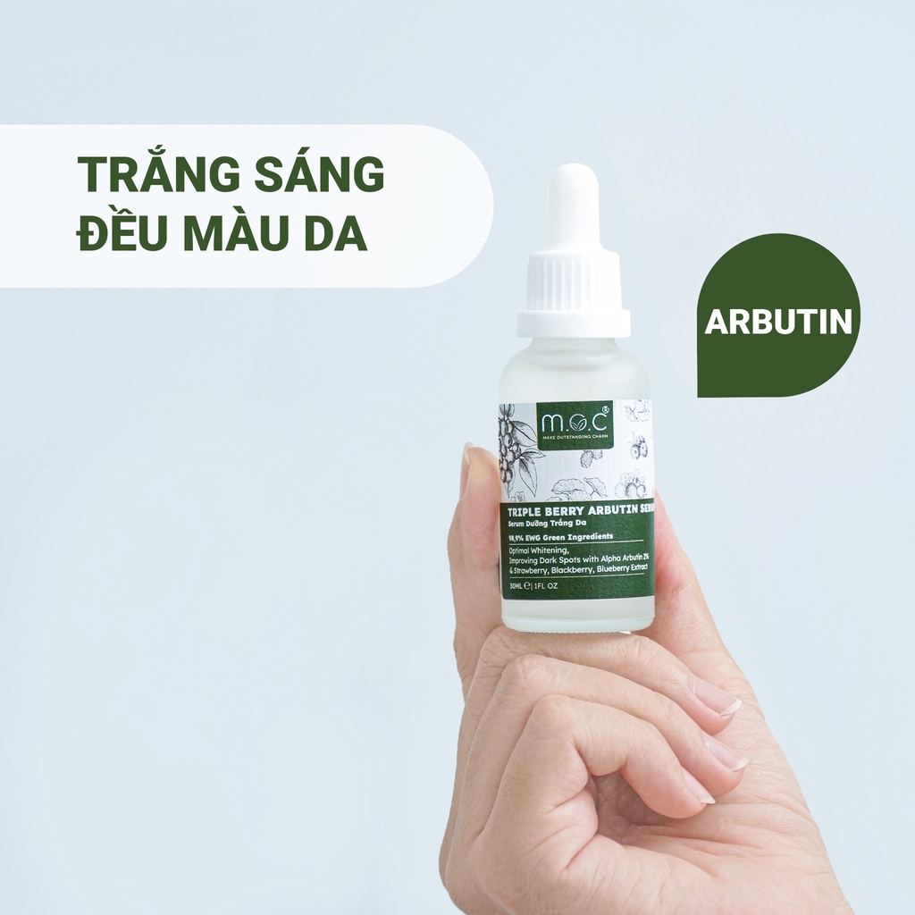 Serum Sáng da mờ thâm ARBUTIN M.O.C