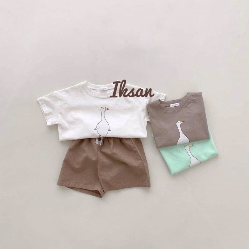 Hình ủi nhiệt, trang trí quần áo,mã Vịt dài, cao 15cm ngang 6cm