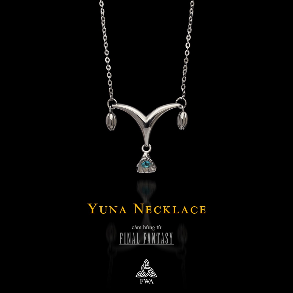 Dây chuyền bạc nữ FWA Yuna - Final Fantasy