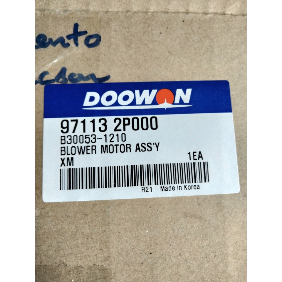 Quạt Dàn  lạnh Hyundai Tucson IX - Kia Sorento 2008-2014  Hàn Quốc