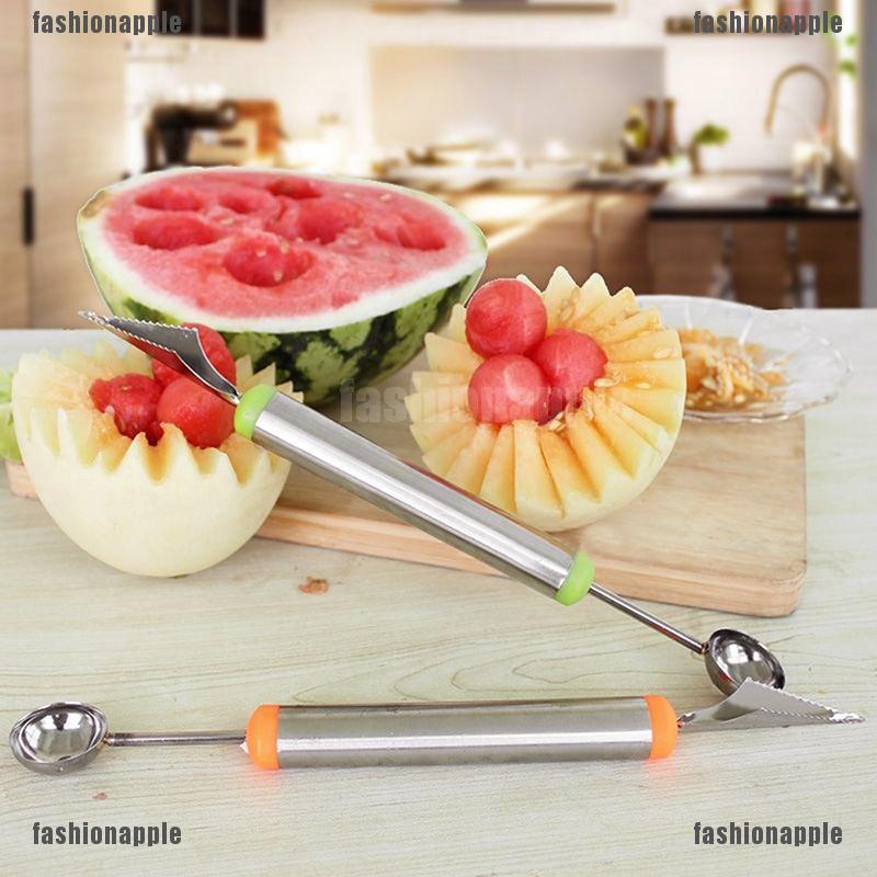 Dây Chuyền Inox Mặt Tròn Hình Dưa Hấu Xinh Xắn