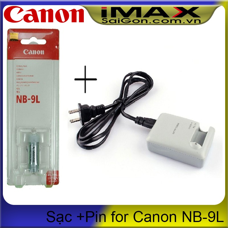 Bộ 1 pin 1 sạc máy ảnh cho Canon NB-9L