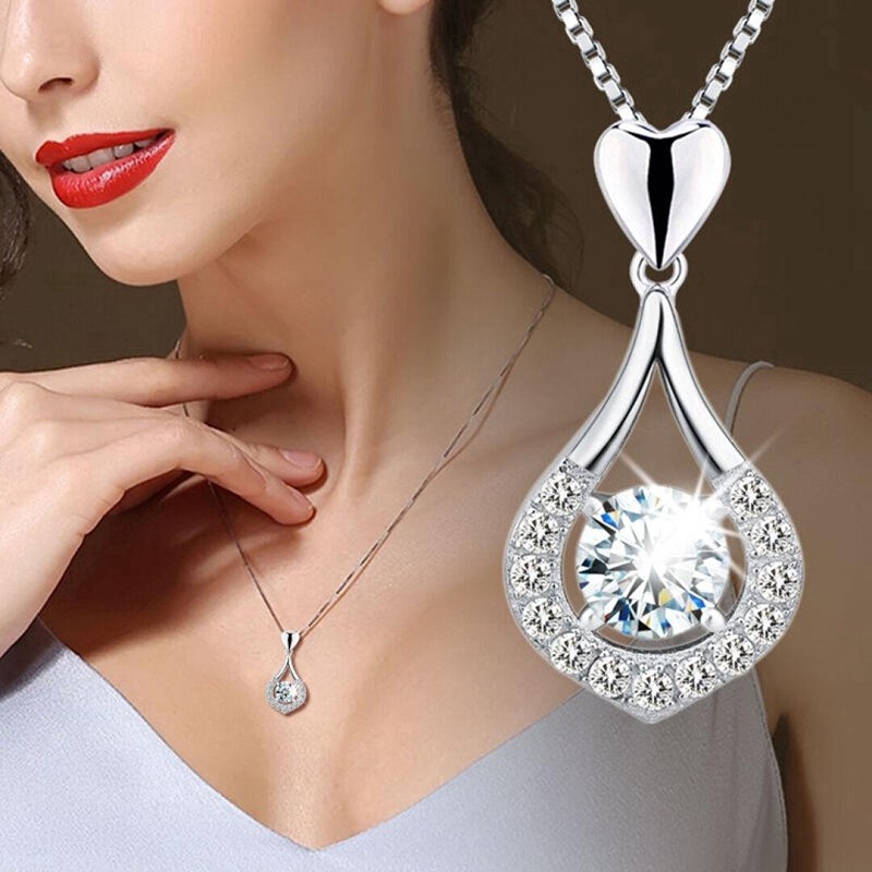 [Mã FASHIONCB231 hoàn tối đa 30K xu đơn 99K] Vòng cổ dây dài đính đá nhân tạo 9 mẫu xinh xắn | BigBuy360 - bigbuy360.vn